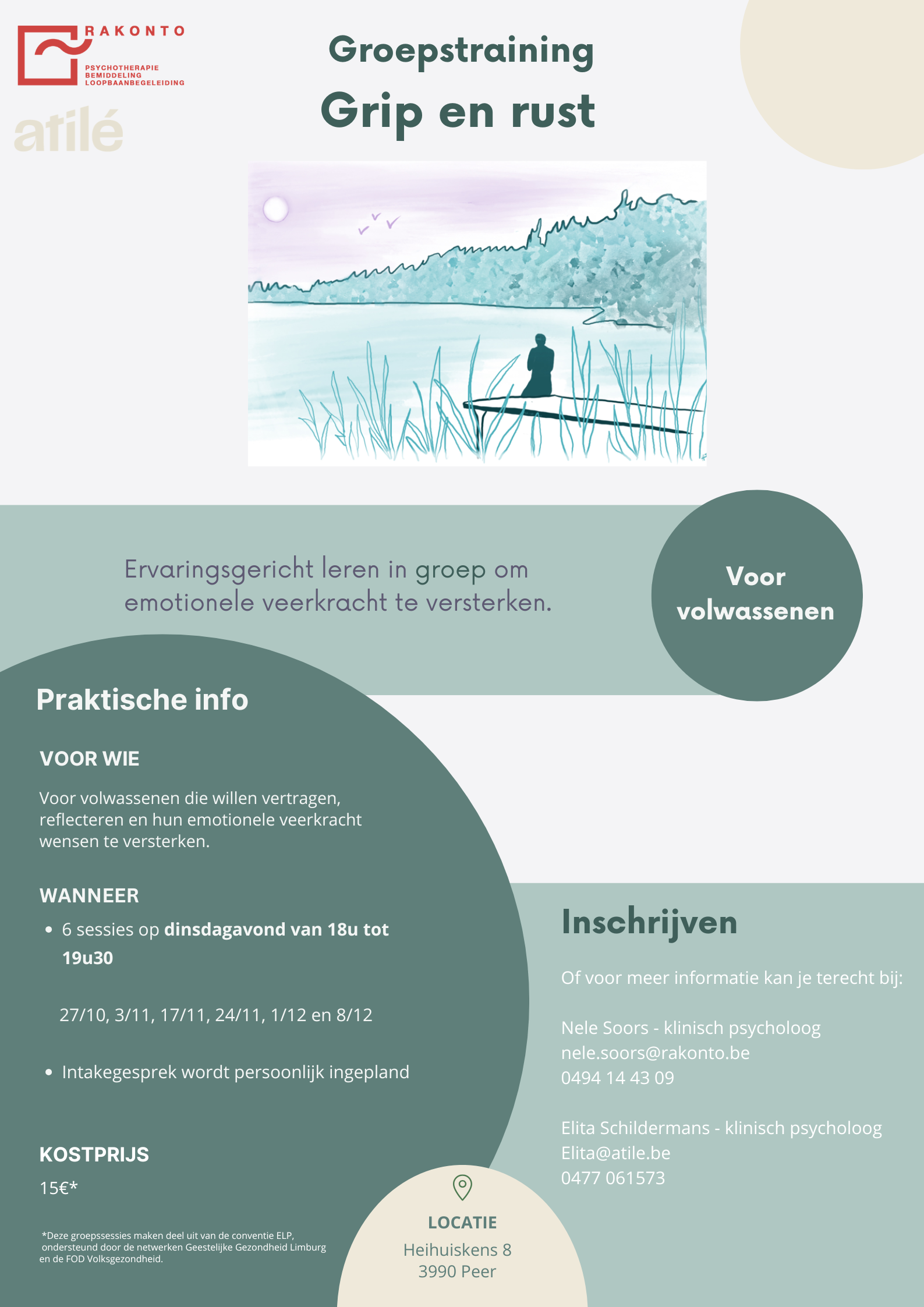 Grip & rust – groepstraining